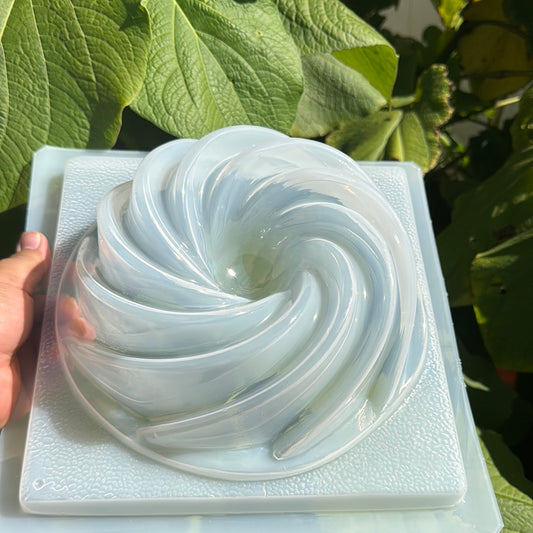 Swirl mold, molde redondo