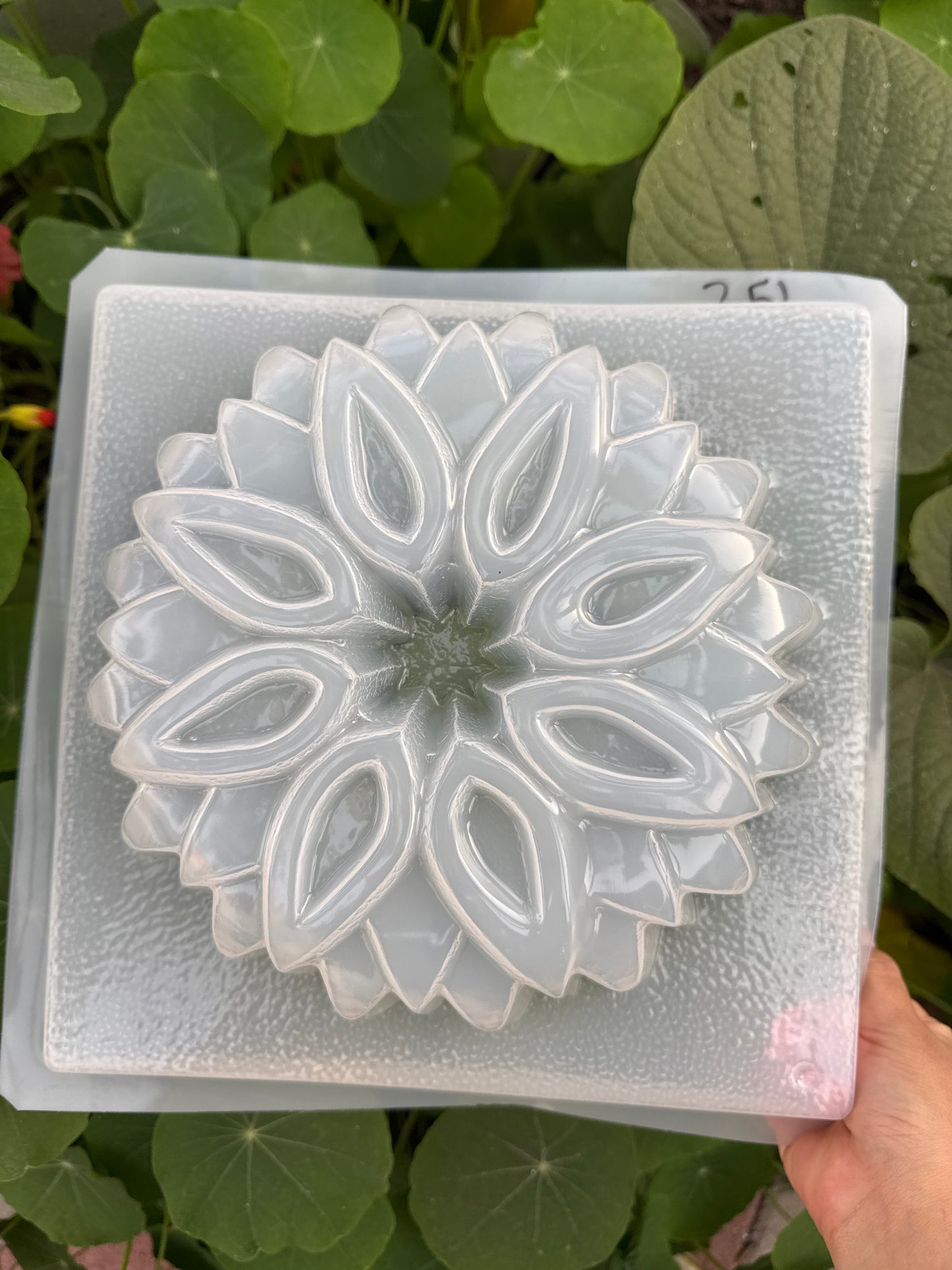 Flower mold, molde de flor
