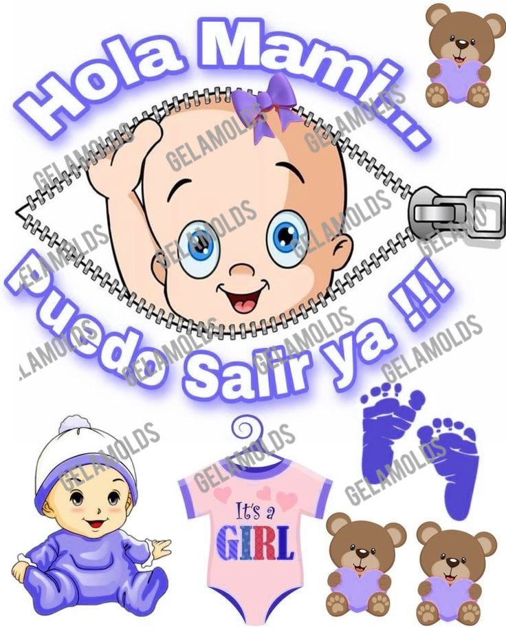 TRANSFER PARA BABYSHOWER, PANCITA TRANSFER