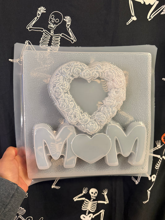 CORAZON, DIA DE LAS MADRES, MOTHERS DAY MOLD, HEART MOLD