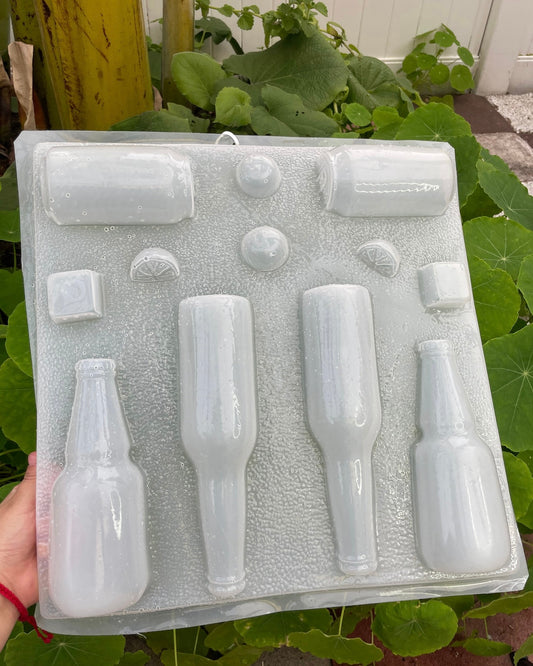 Beer mold, gelatina mold, dessert table, beer and limes mold, cervesa molde