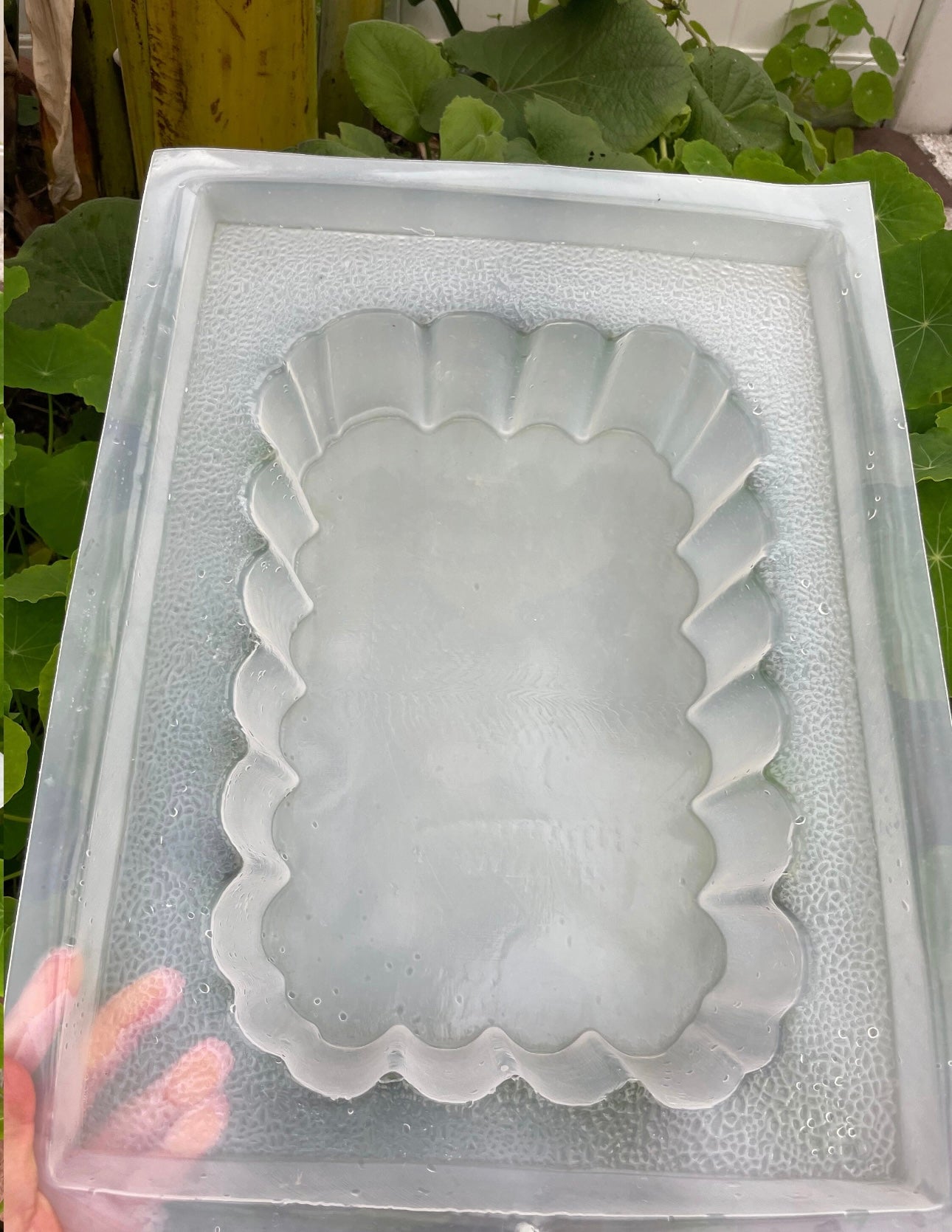 Rectangular mold, molde rectangular