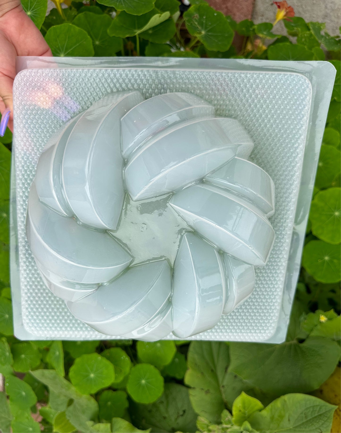 Round mold, gelatina molde, gelatina mold,  dessert table, trenzado