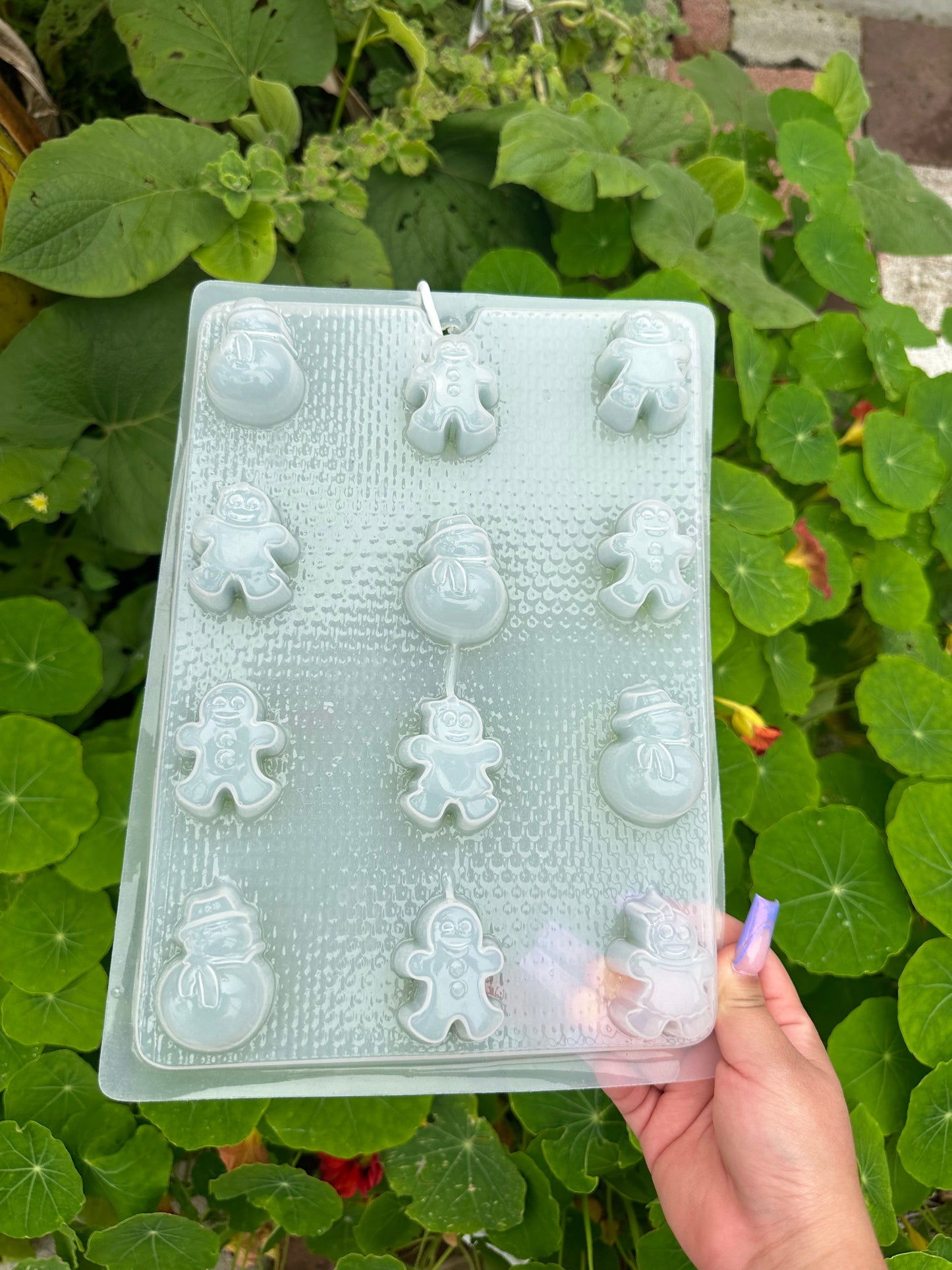 Christmas mold, Gingerbread mold, gelatina mold, dessert table