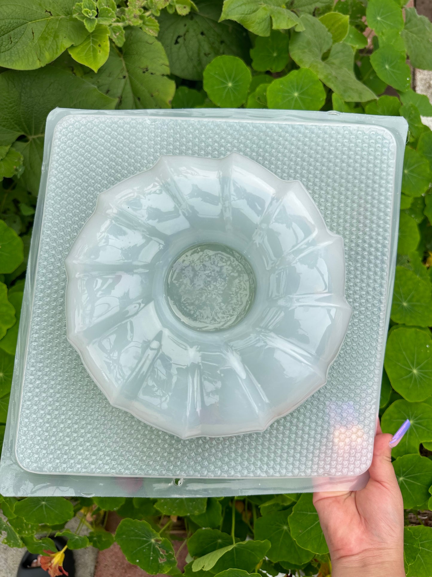 Round mold, gelatina molde, gelatina mold,  dessert table