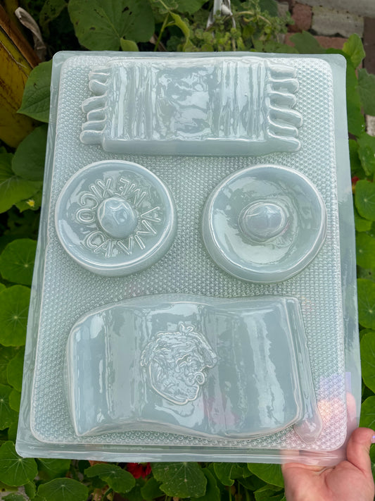 Mexican mold , cake mold, gelatina mold,  dessert table