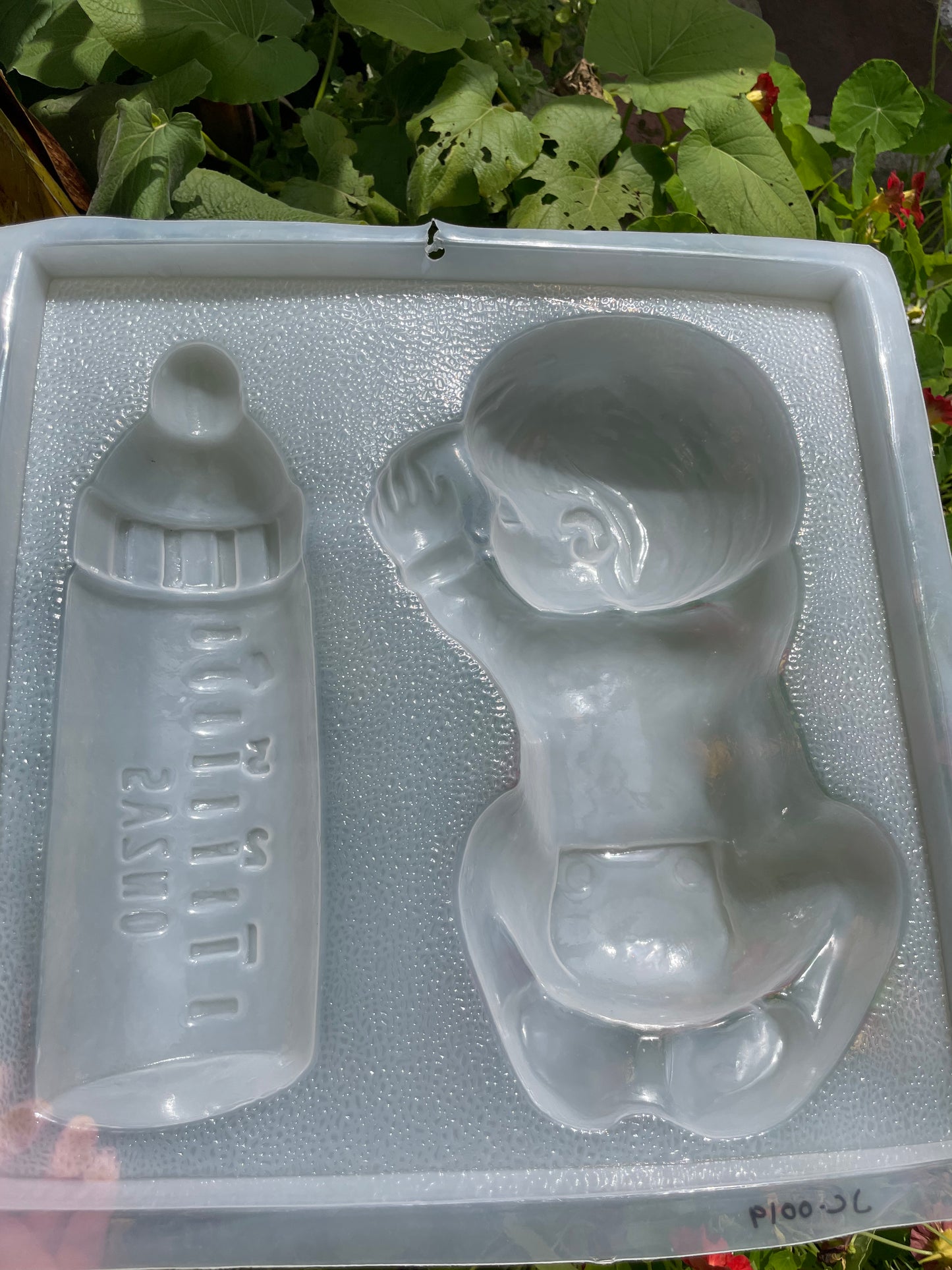 BABY SHOWER MOLD, baby and bottle molde, BEBÉ CON BIBERÓN