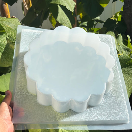 Flower Mold, Flor Lisa con Onditas