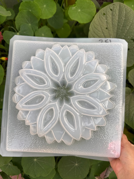 Flower mold, molde de flor