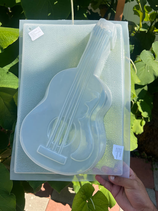 Guitar mold, molde de guitara