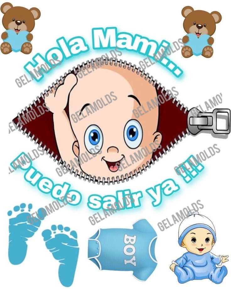 TRANSFER PARA BABYSHOWER, PANCITA TRANSFER