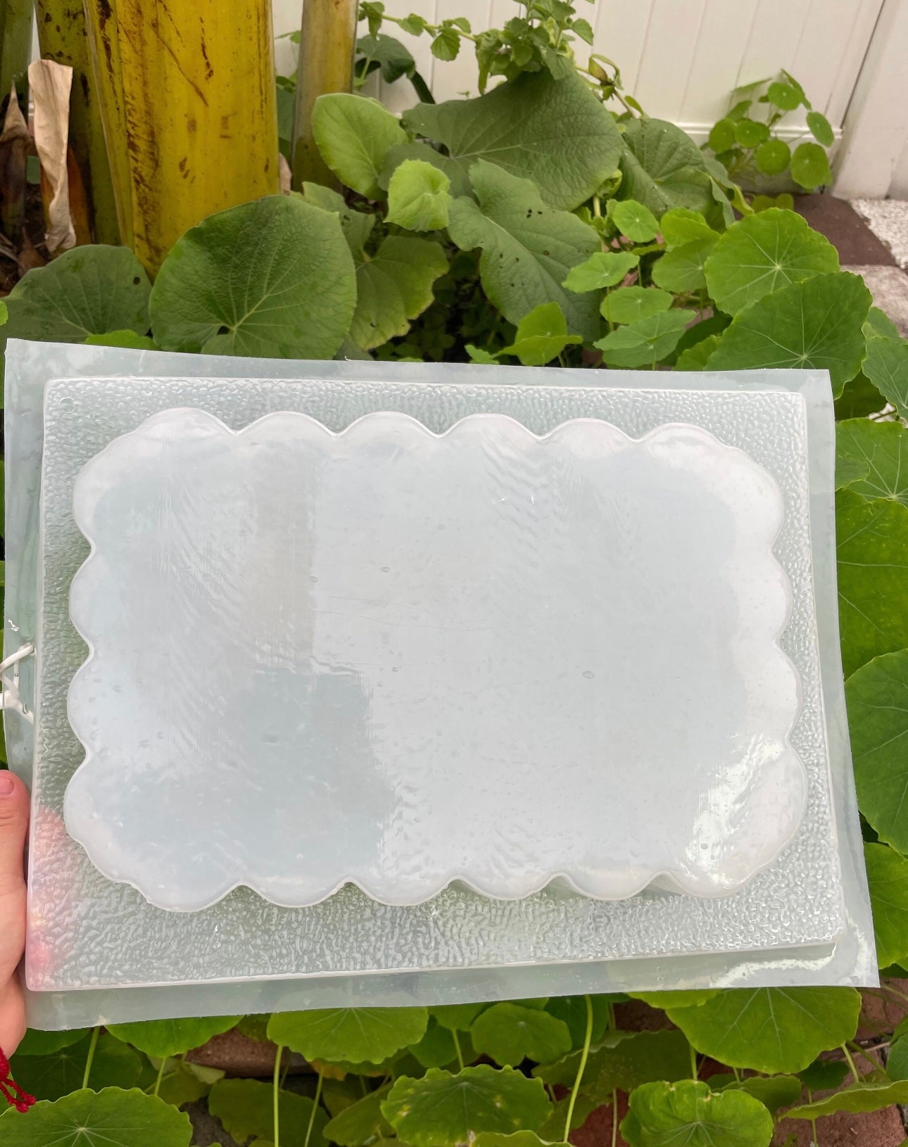 Rectangular mold, molde rectangular