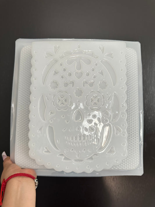 Molde de calavera, gelatina mold