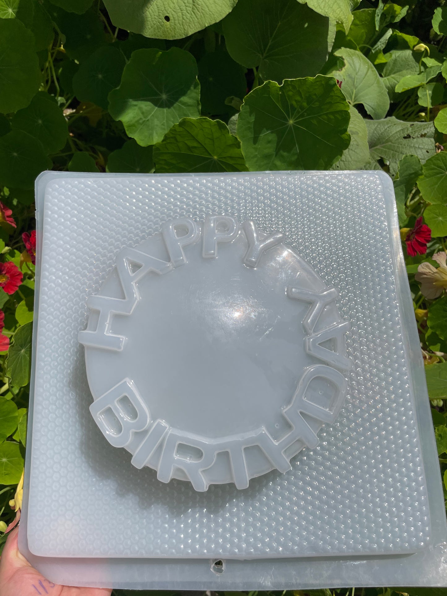 Birthday mold, cake mold, gelatina mold,  dessert table, happy birthday mold
